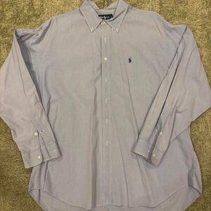 Polo Ralph LaurenMens XXL Gingham Check Button Down Long Sleeve 100% Cotton